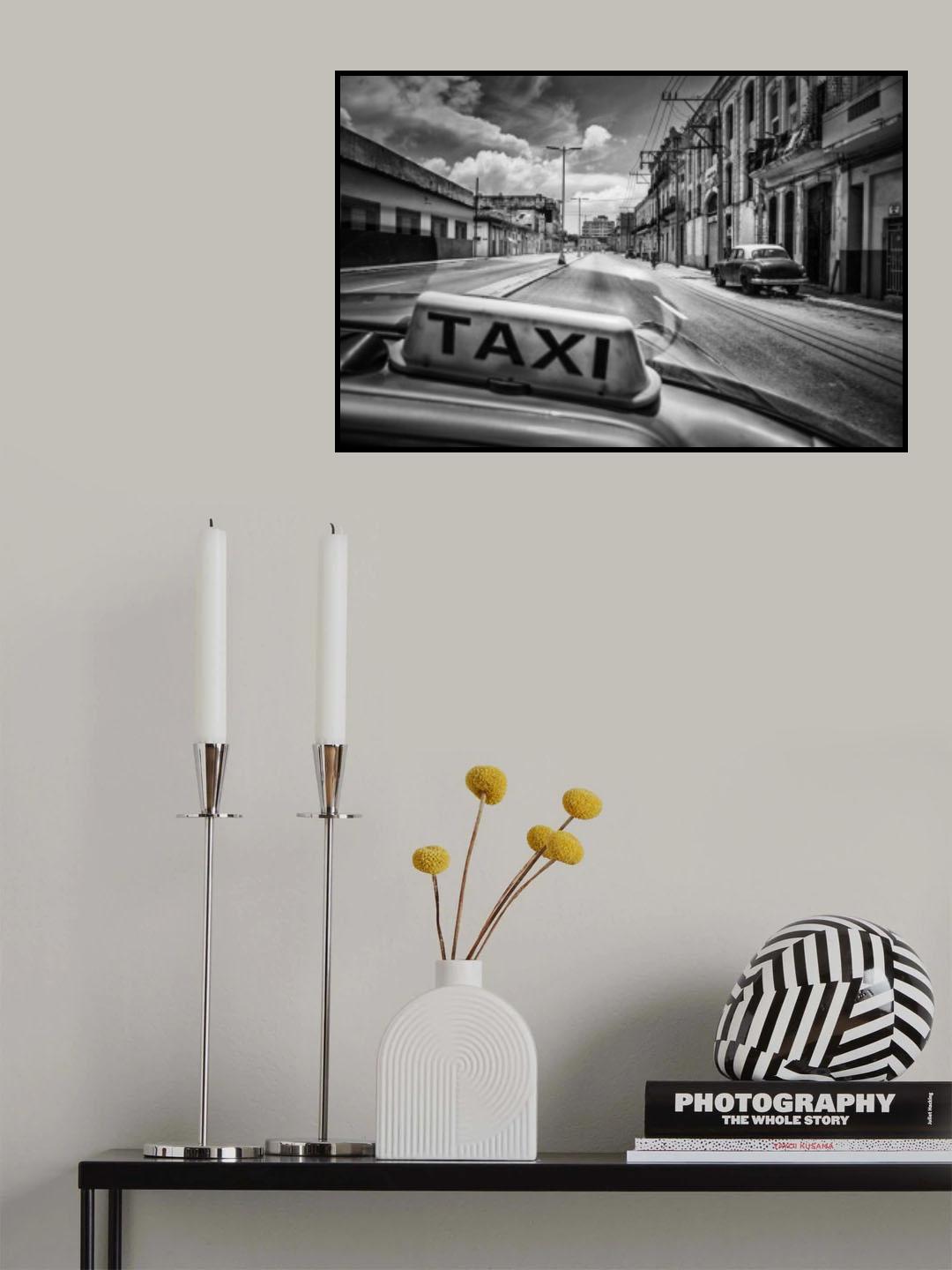 in the streets of havana Poster och Canvastavla