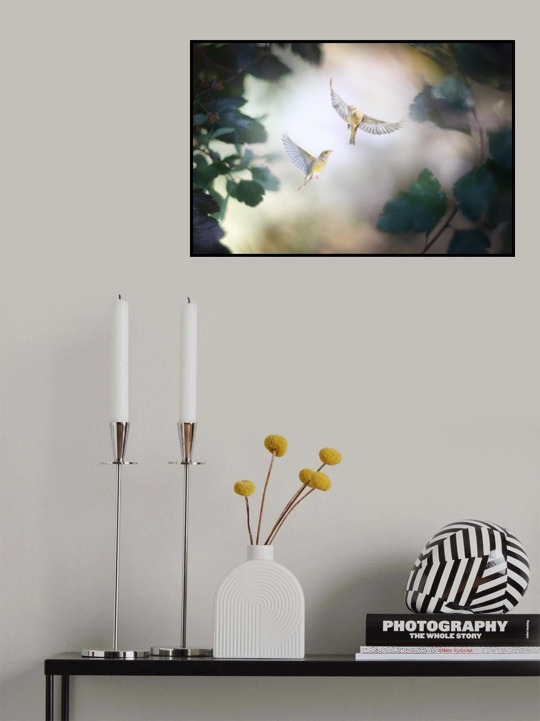 Bird Poster och Canvastavla