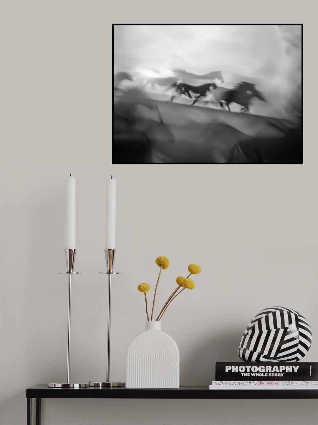 Impressive gallop Poster och Canvastavla