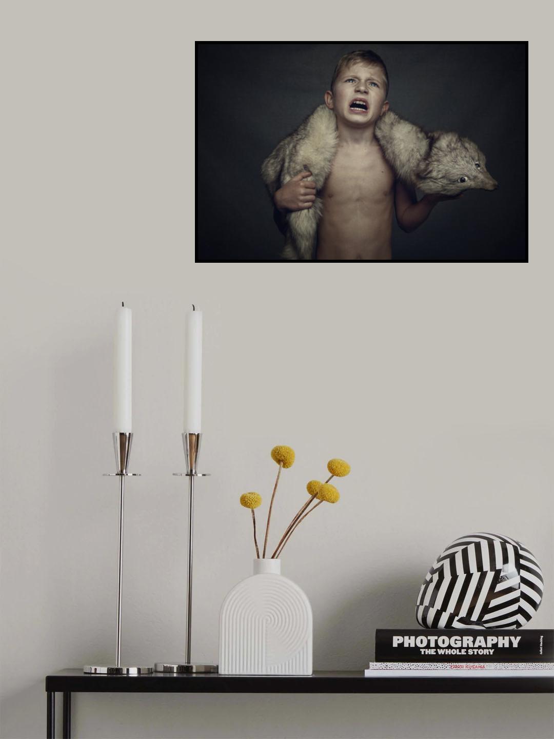Say no to fur Poster och Canvastavla
