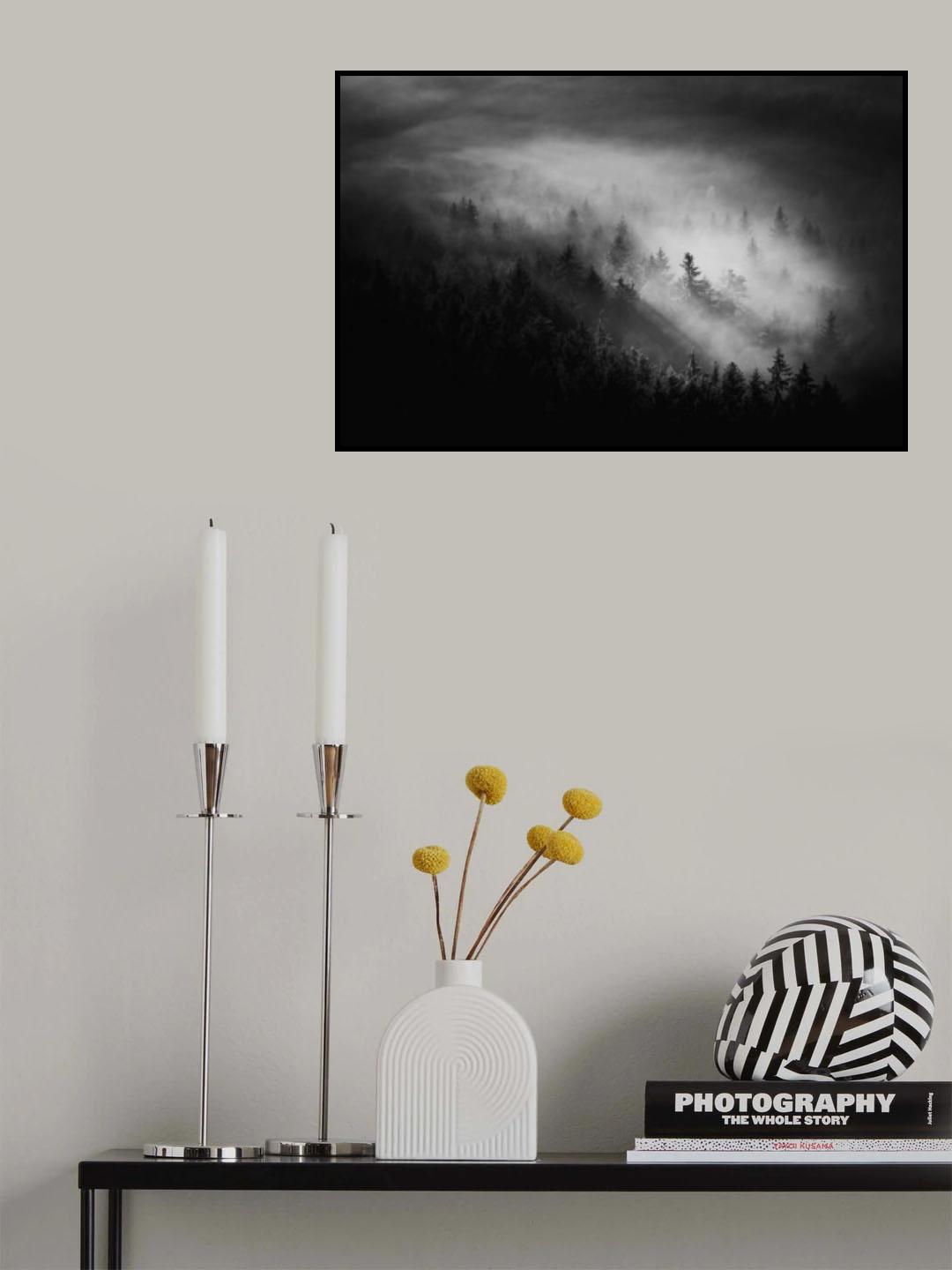 Misty Poster och Canvastavla