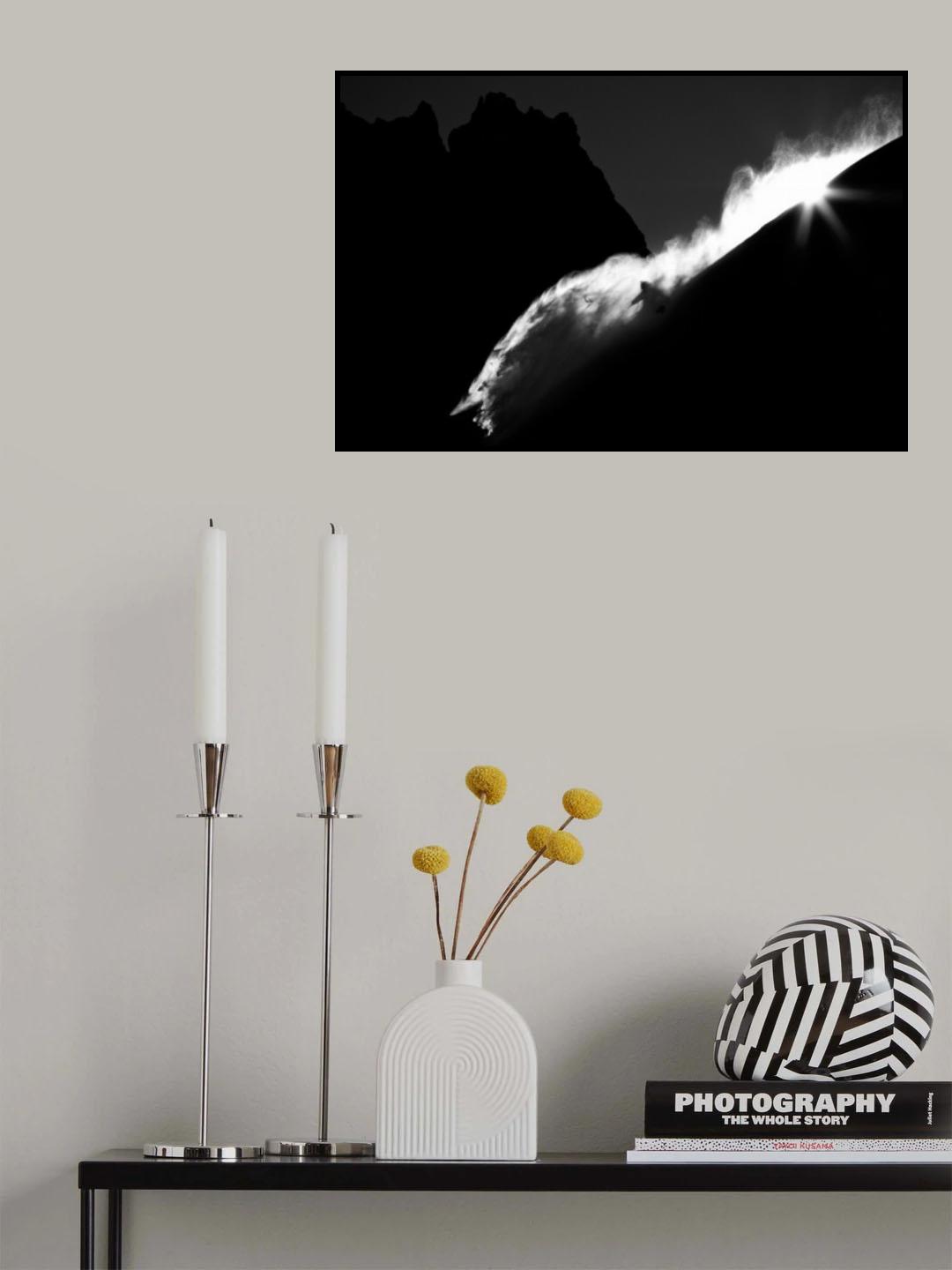 Powder Turn Poster och Canvastavla