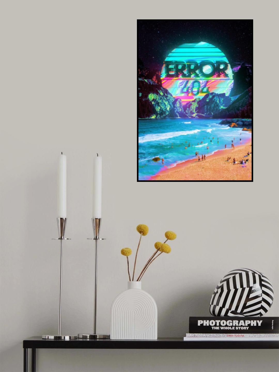 Error 404 Poster och Canvastavla