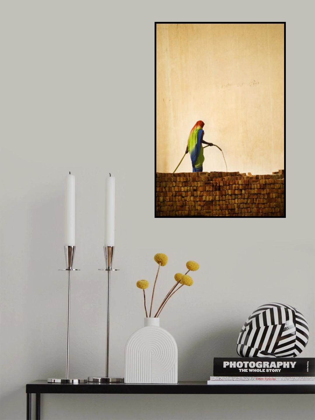 Brick Maker Poster och Canvastavla