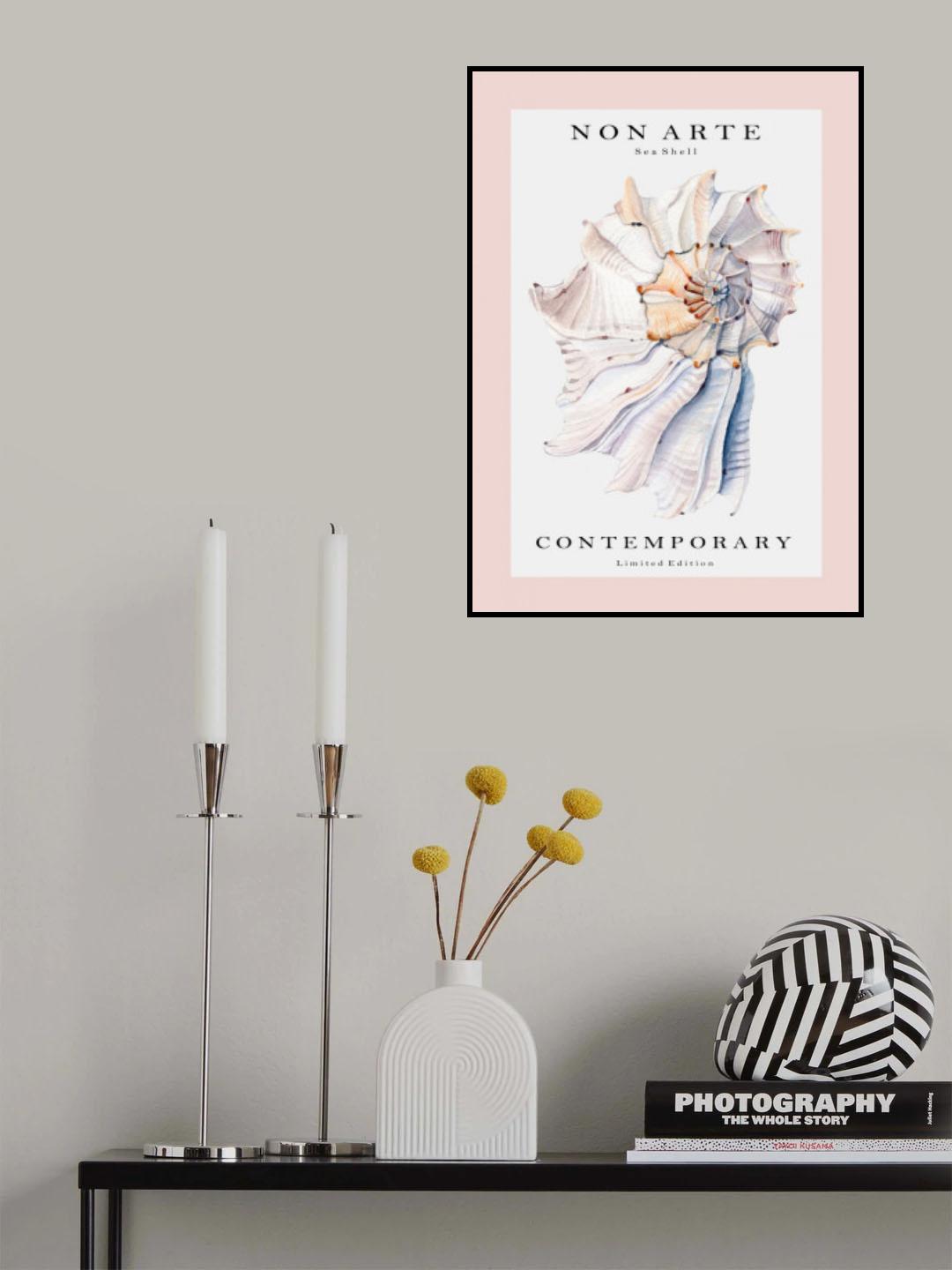Non Arte Sea Shell no.1 Poster och Canvastavla