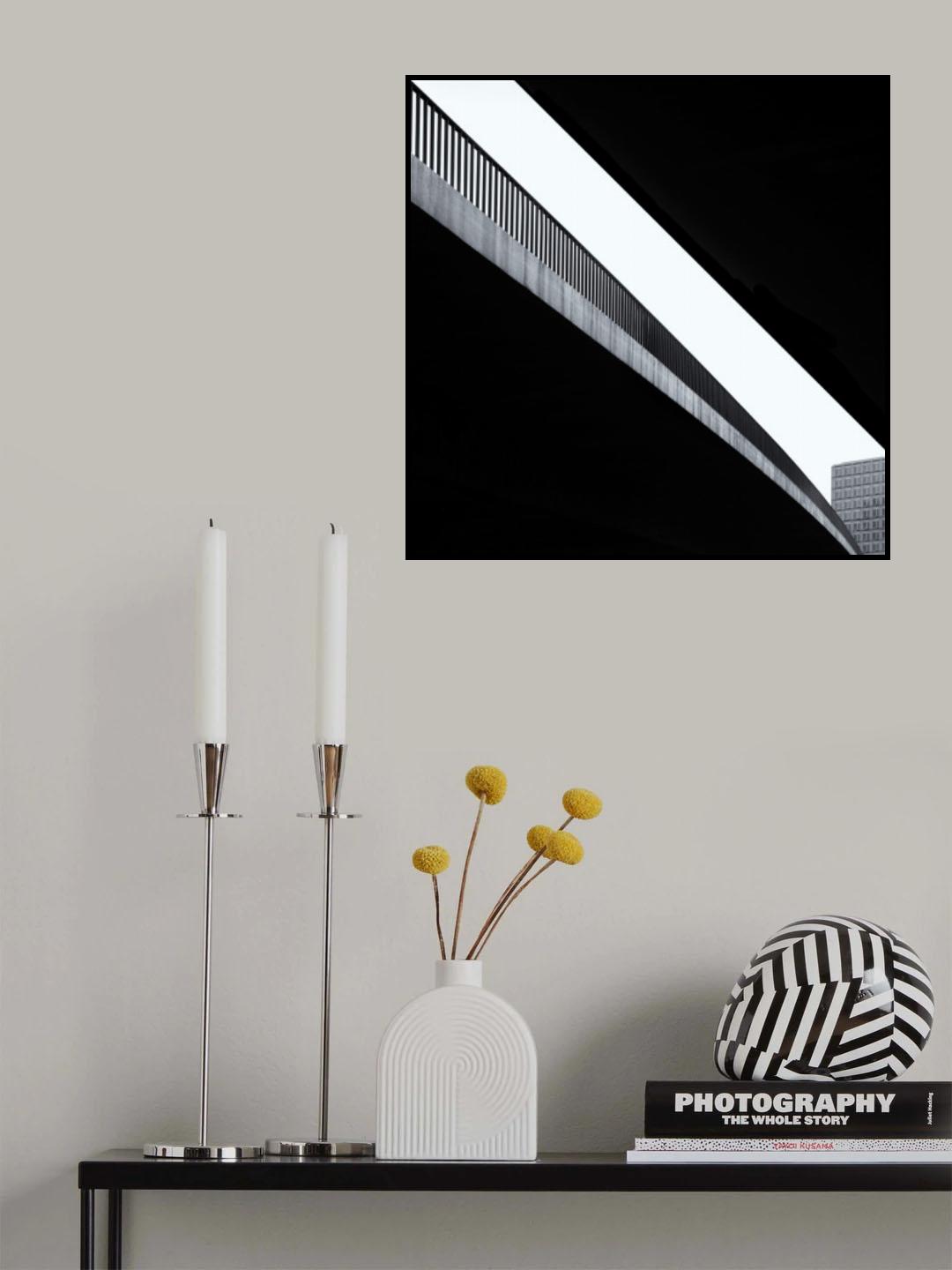 the railing Poster och Canvastavla