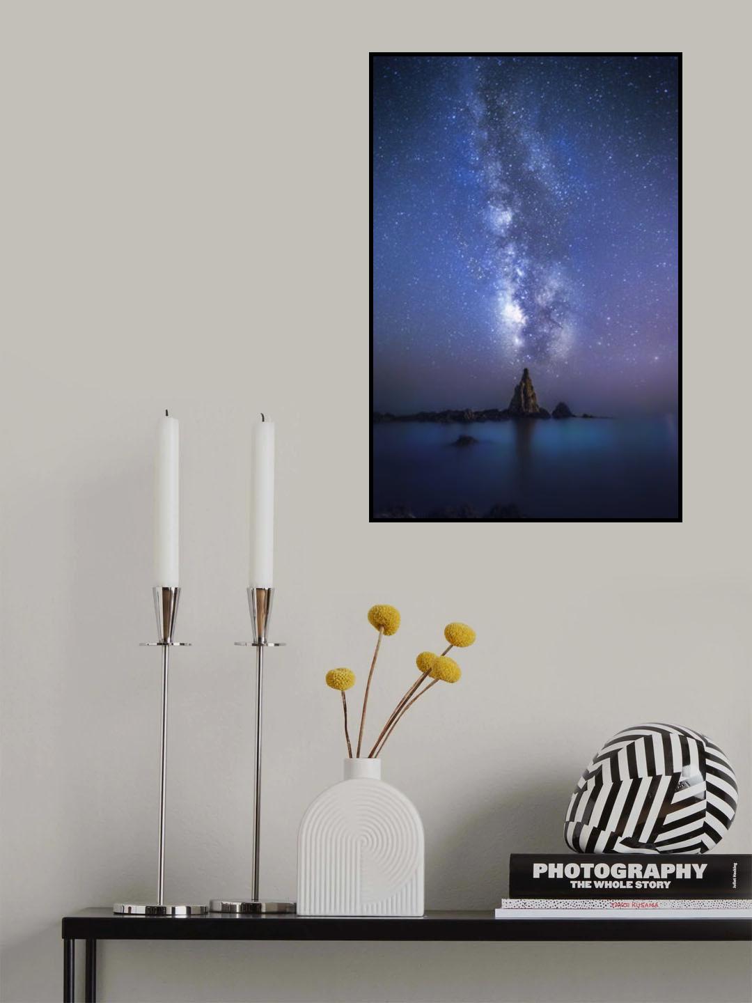Mermaids Port Poster och Canvastavla