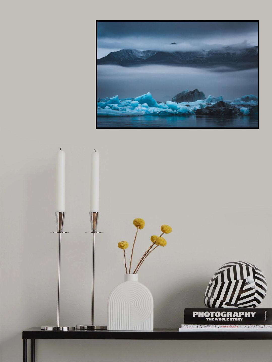 cold lake Poster och Canvastavla