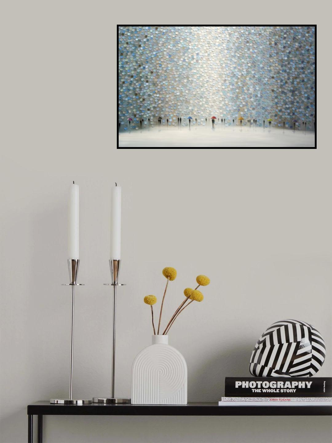 Rain Symphony Poster och Canvastavla