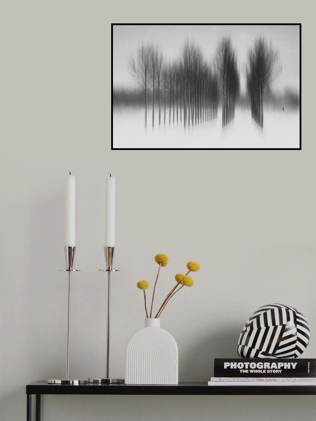 snow walker Poster och Canvastavla