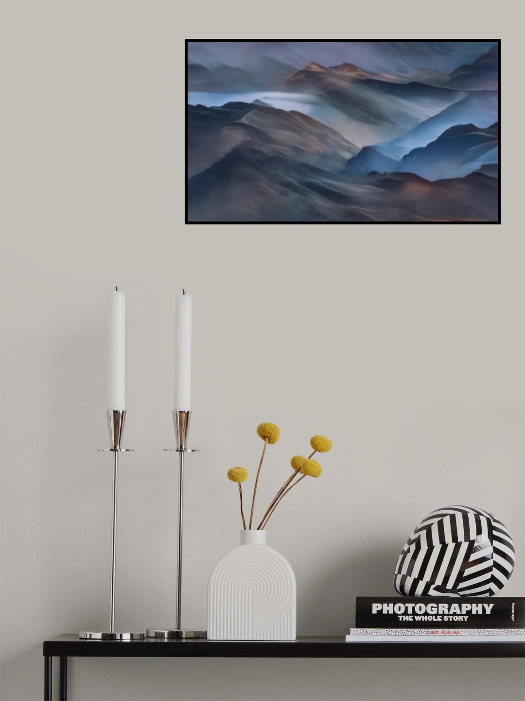 The fog rolls in Poster och Canvastavla