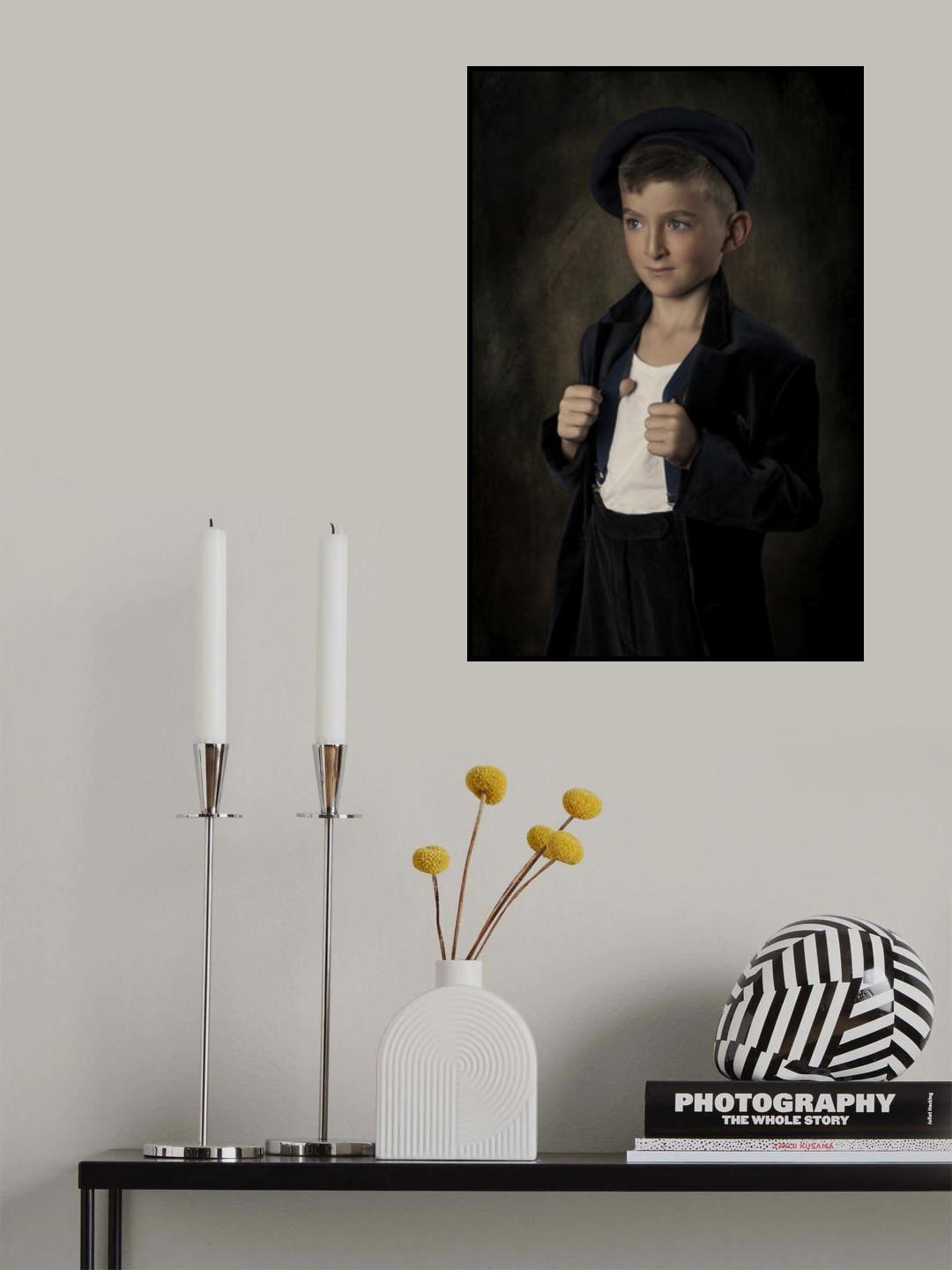 Sweet little boy Poster och Canvastavla