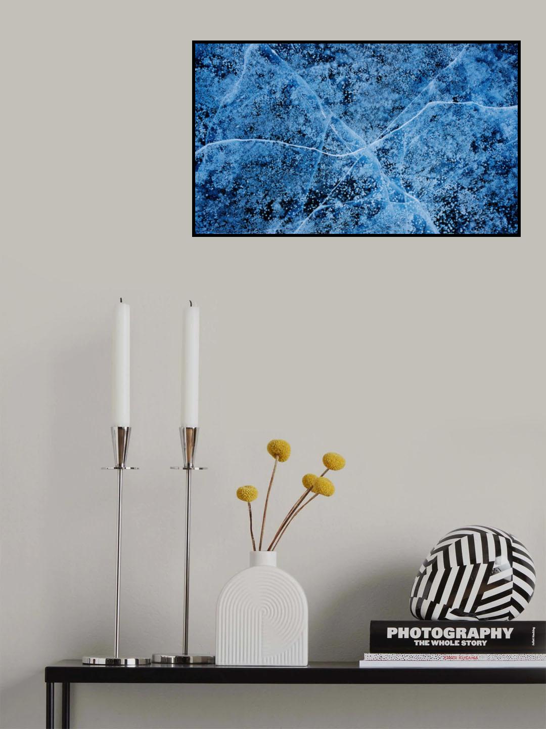 Icy crossroads Poster och Canvastavla