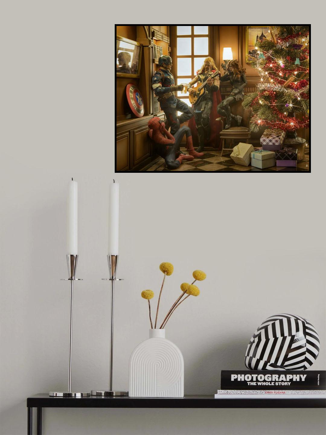 a merry little christmas Poster och Canvastavla
