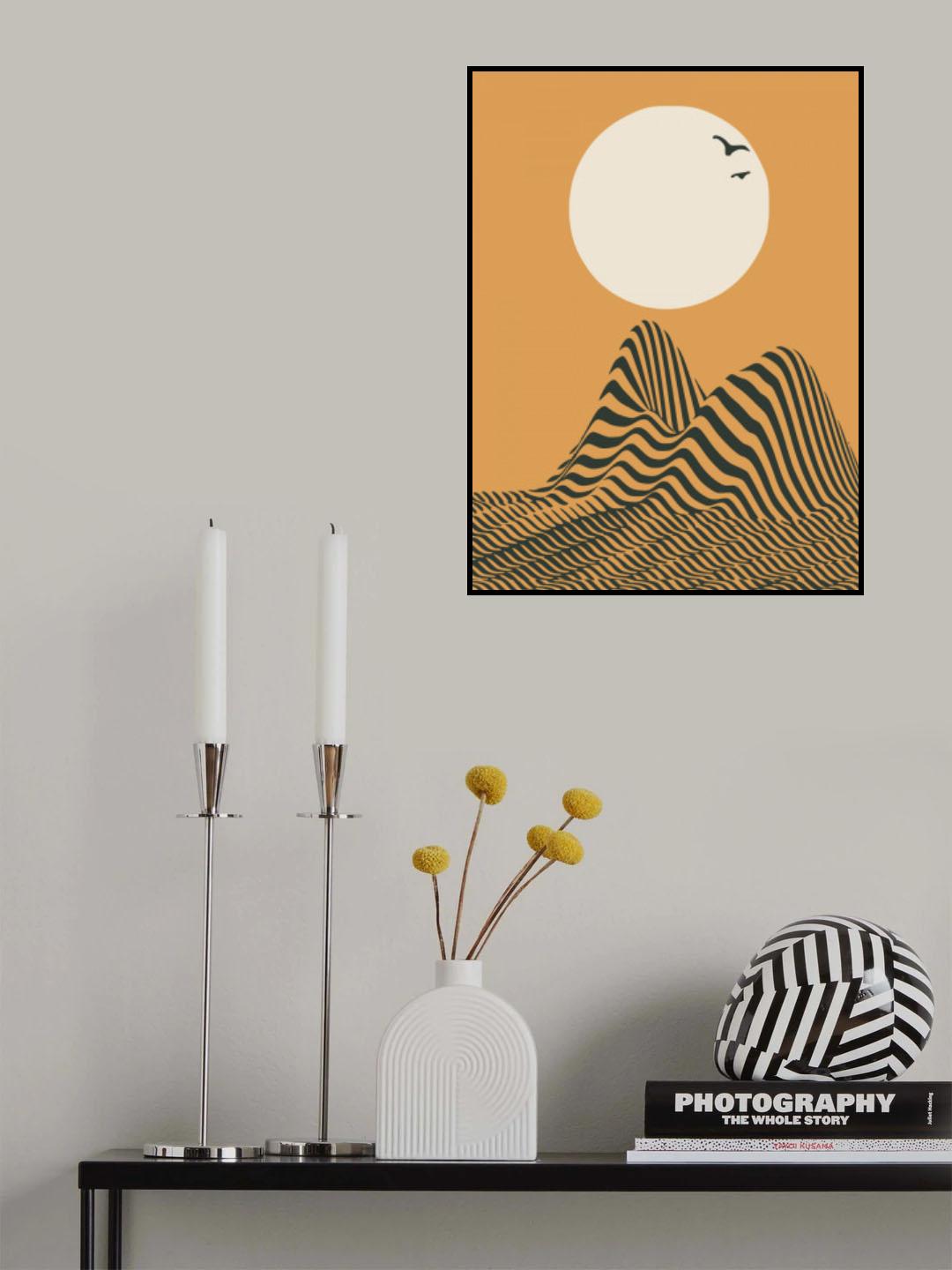 Desert Flight Poster och Canvastavla