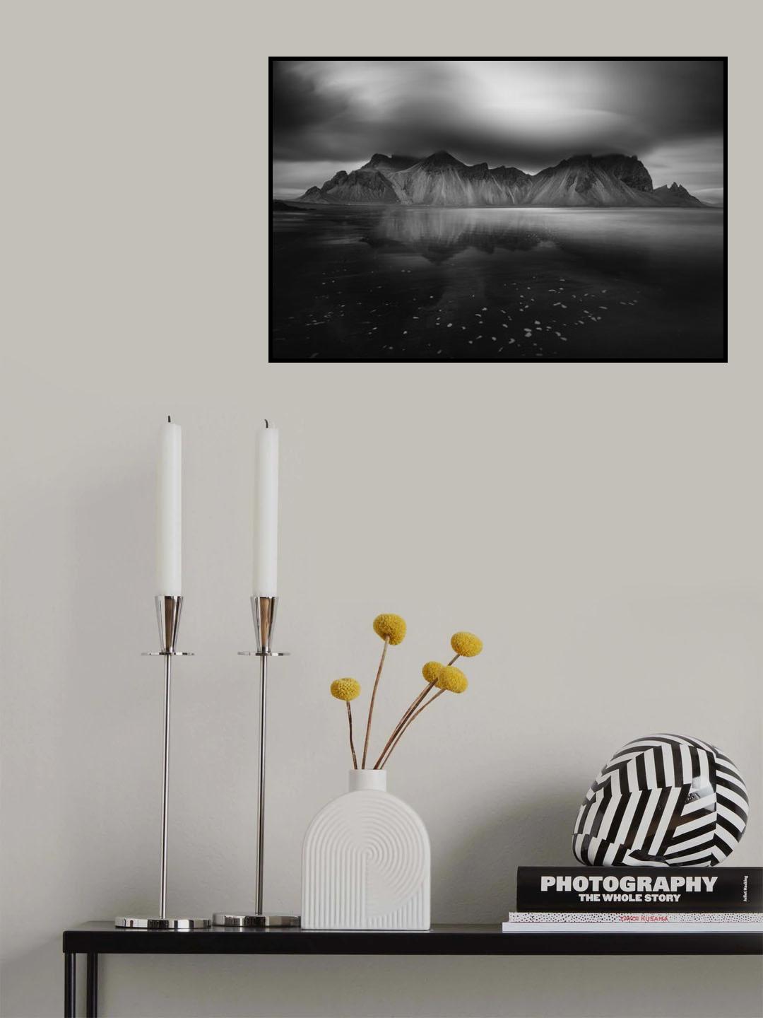 Vestrahorn, a perspective Poster och Canvastavla
