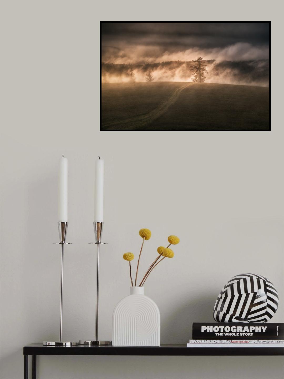 Rising fog Poster och Canvastavla