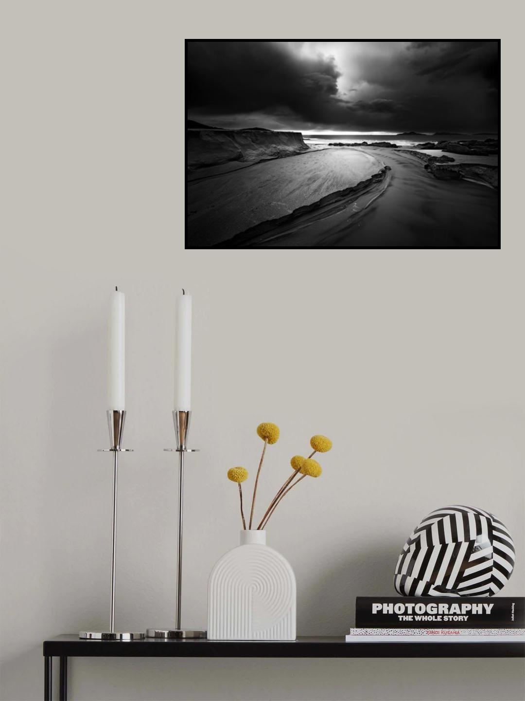 Black storm Poster och Canvastavla