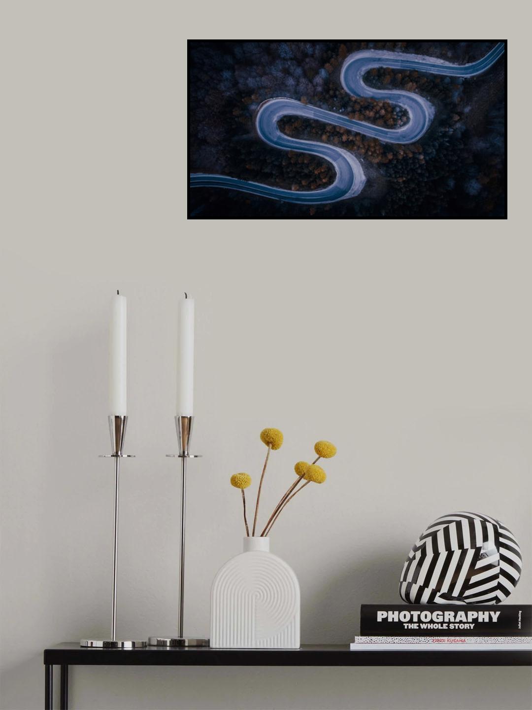 black street Poster och Canvastavla