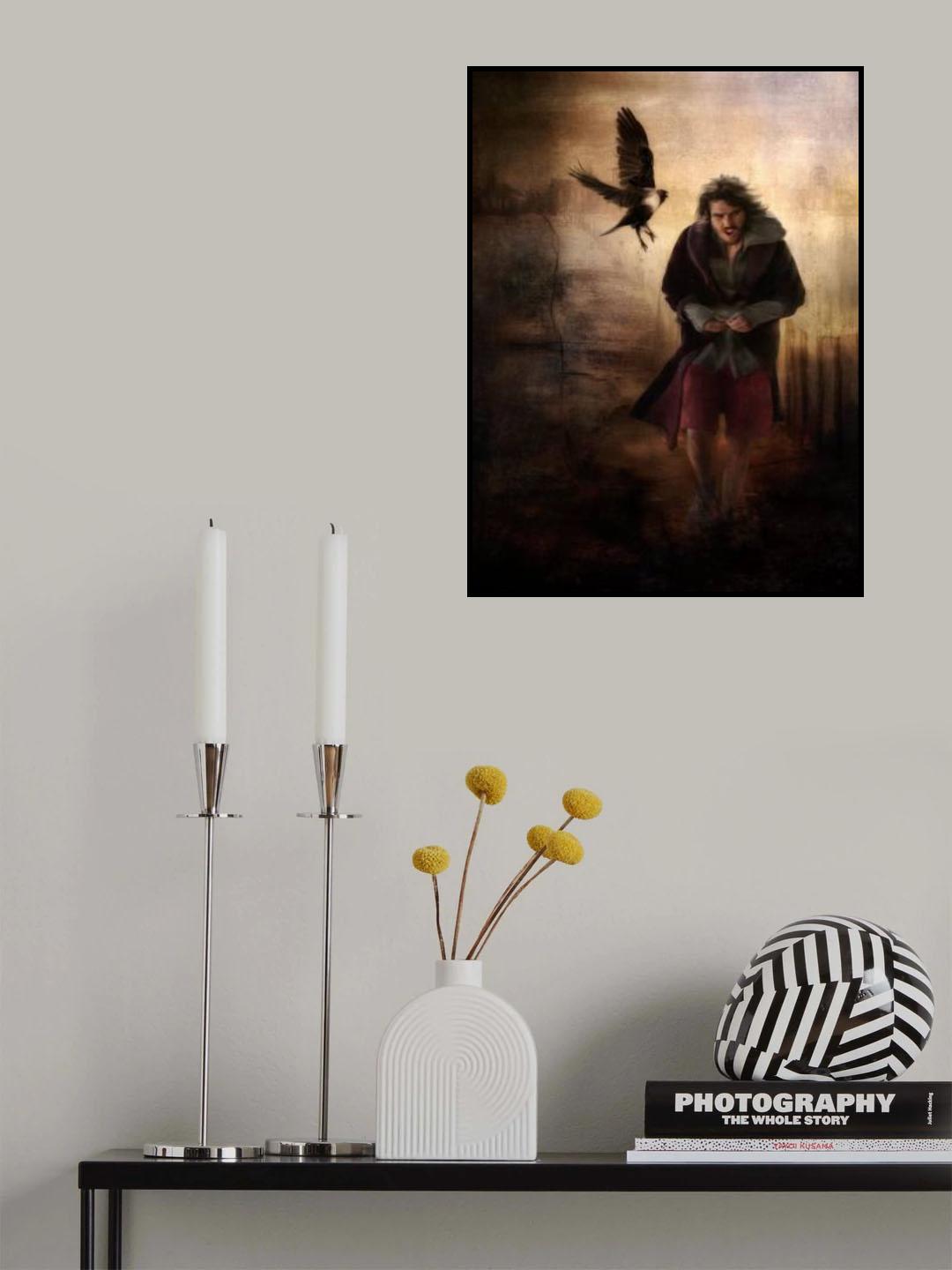 But with a silent scream all the nightmares must begin.... Poster och Canvastavla