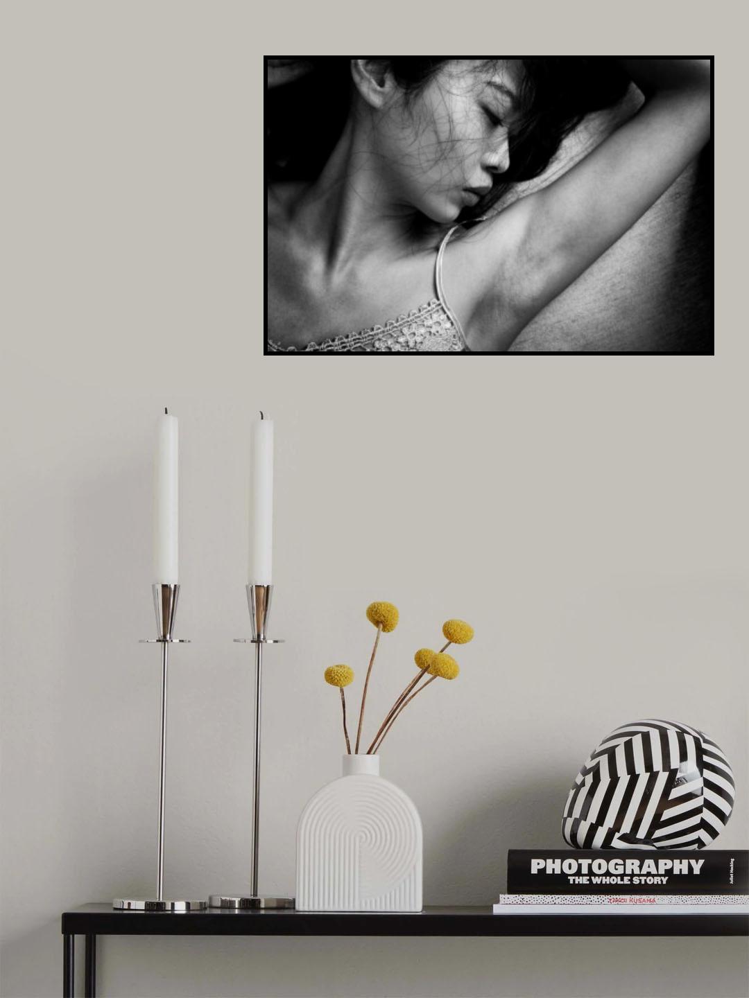 Afternoon Girl Poster och Canvastavla