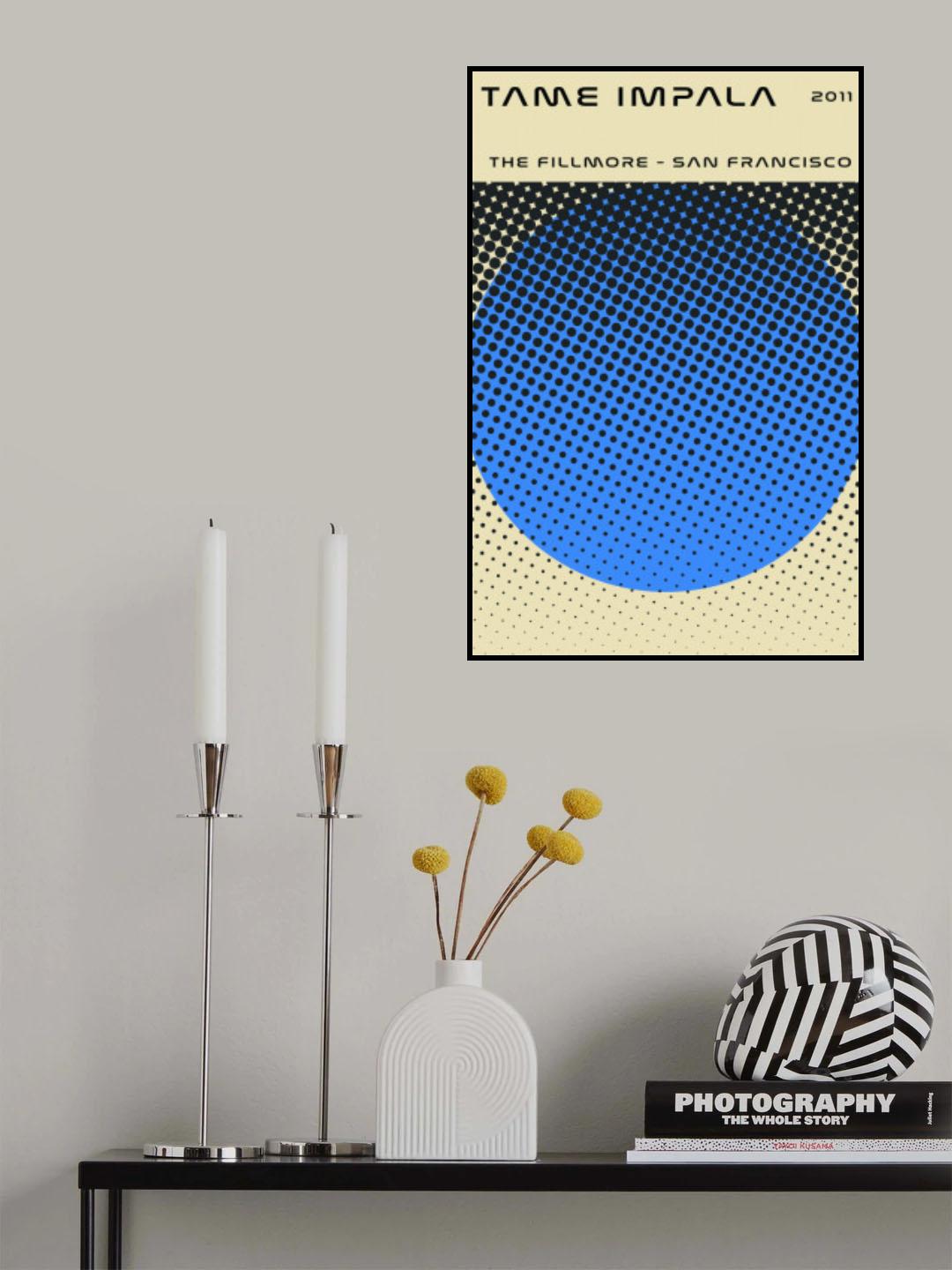 Tame Impala Live In San Francisco Poster och Canvastavla