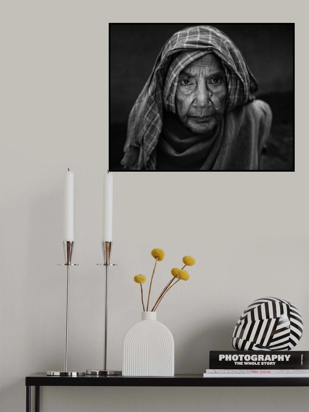 OLD LADY Poster och Canvastavla