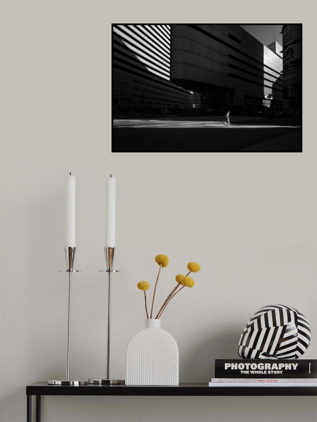 Umeda in the Morning Light Poster och Canvastavla