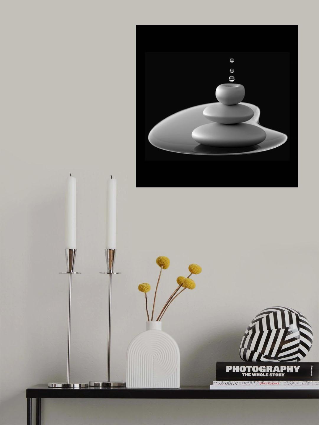 Drops Composition Poster och Canvastavla