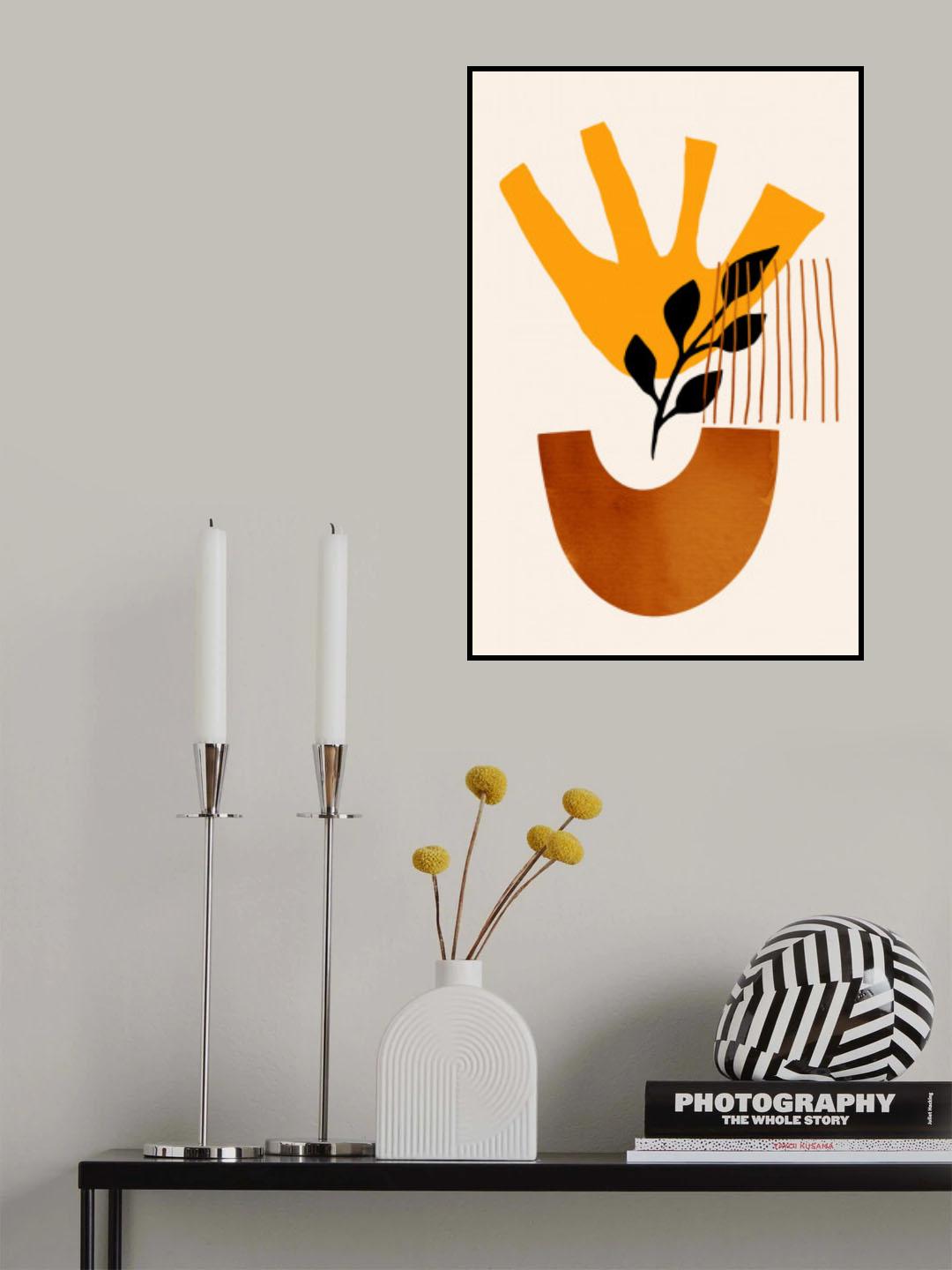 Sunshine Flower No.5 Poster och Canvastavla