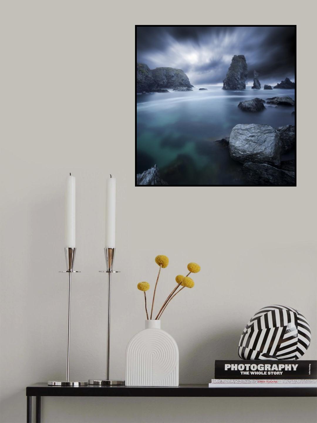 Turquoise Poster och Canvastavla