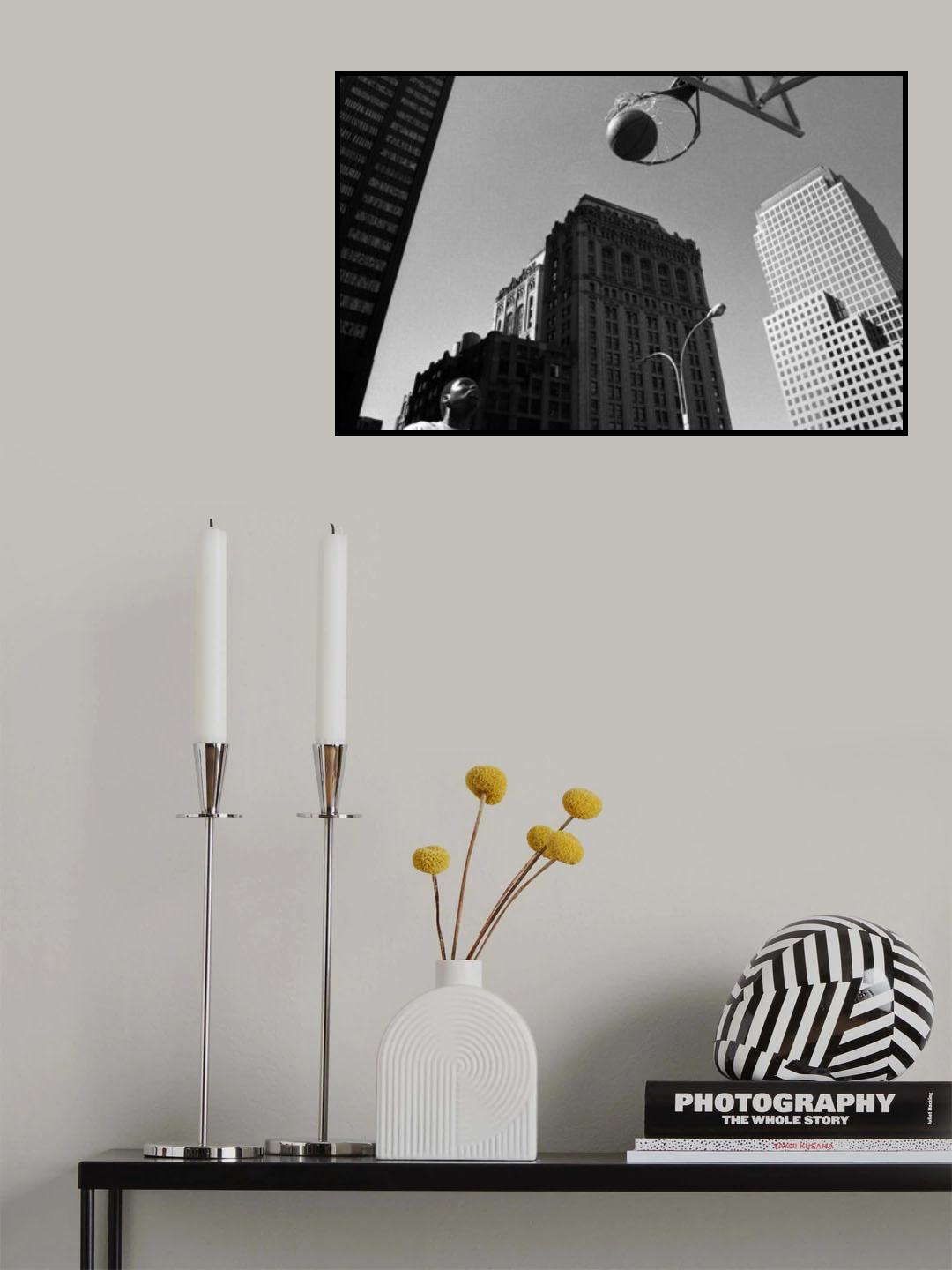 The ball (from the series "Alone") Poster och Canvastavla