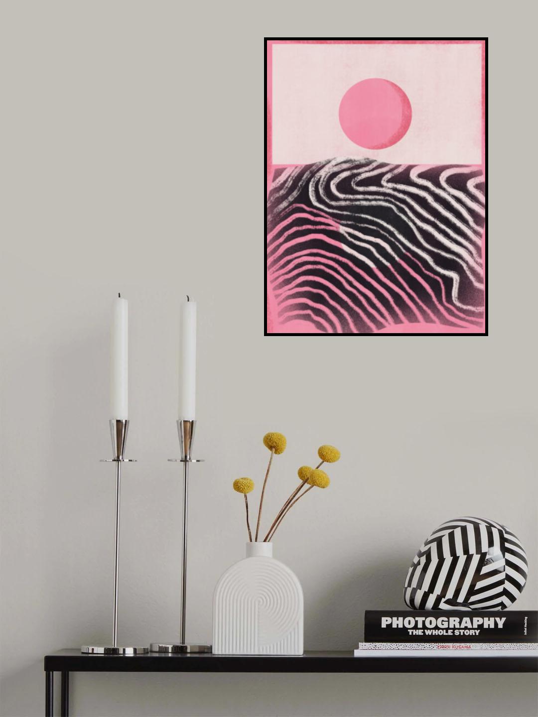 Moon Reflection Poster och Canvastavla
