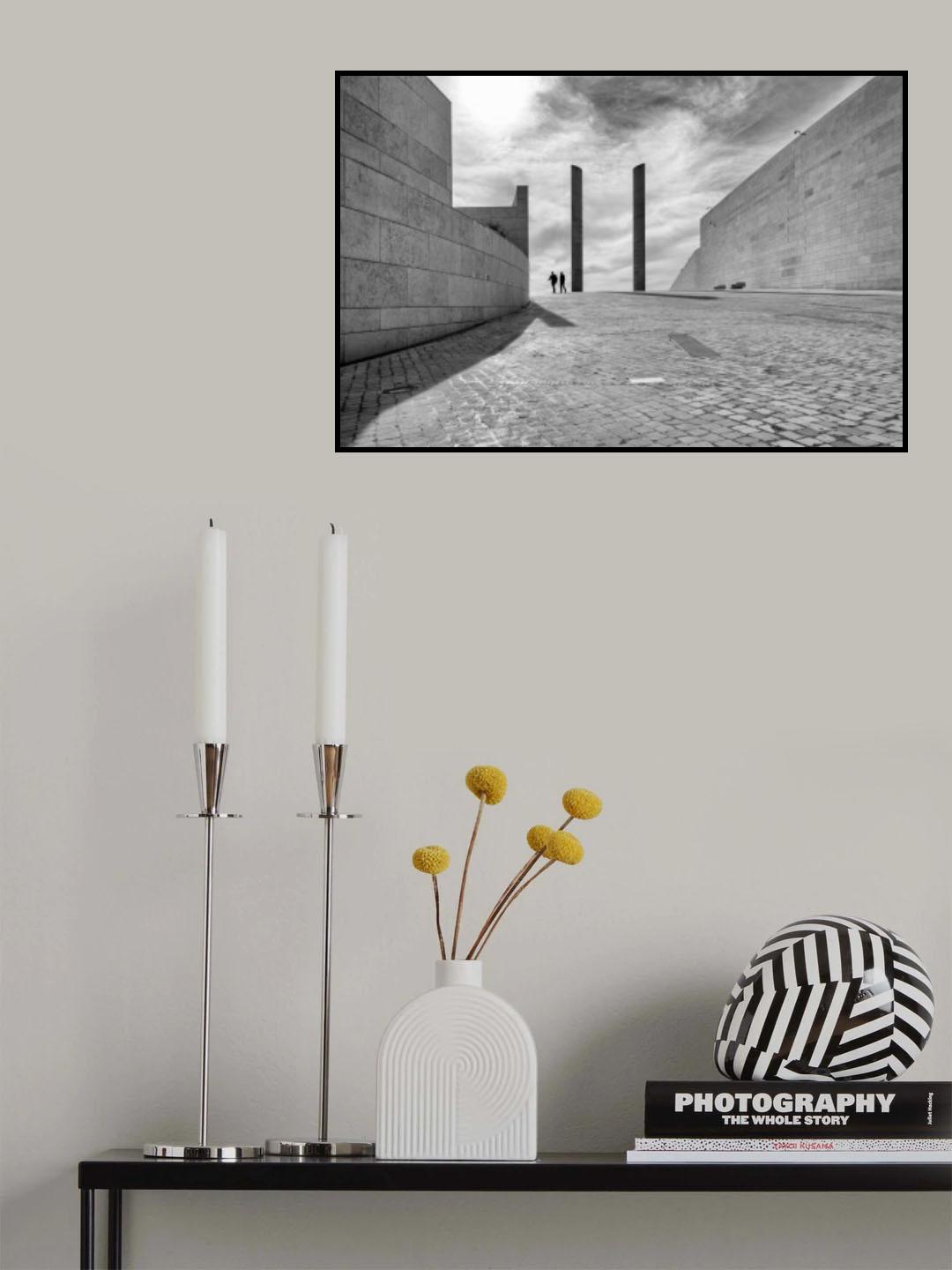 Near the towers Poster och Canvastavla