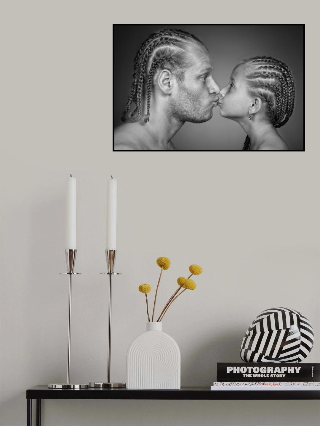 my father, my doughter Poster och Canvastavla
