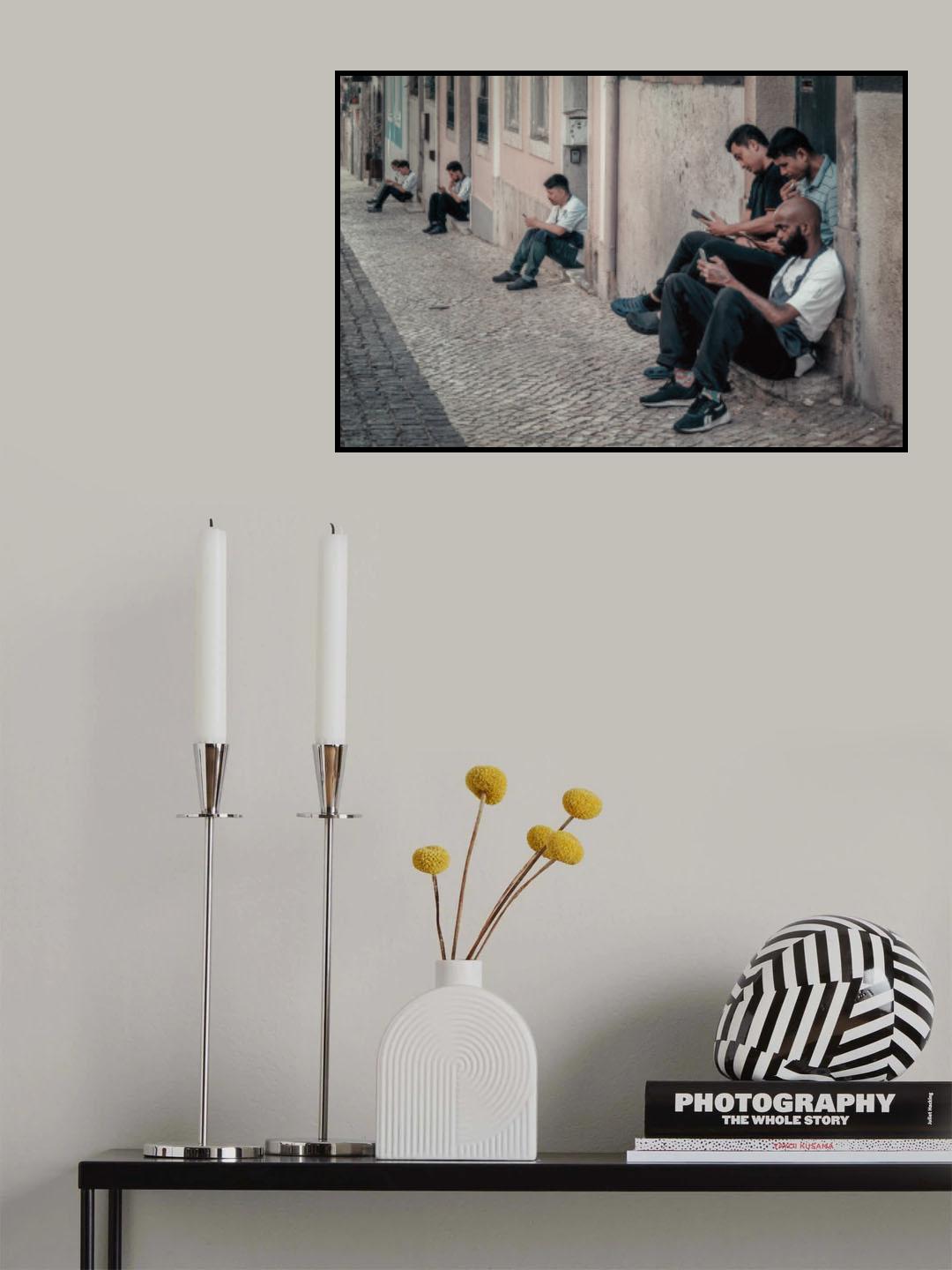 Phones Poster och Canvastavla