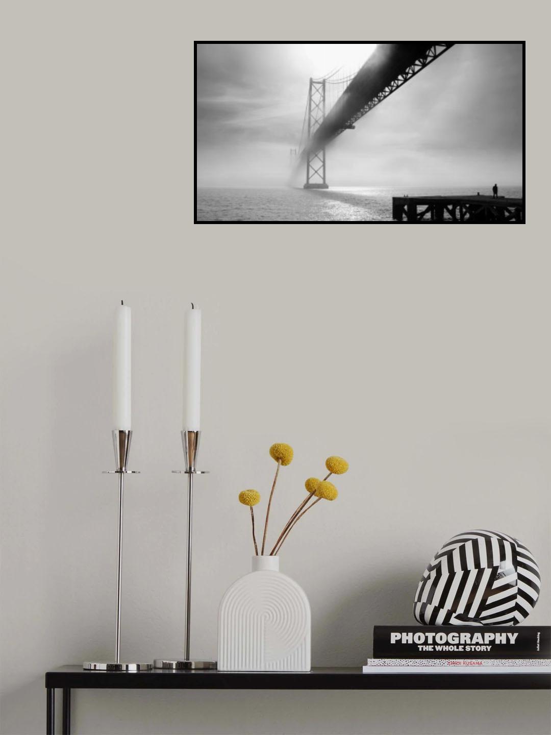 Manhãs de bruma Poster och Canvastavla