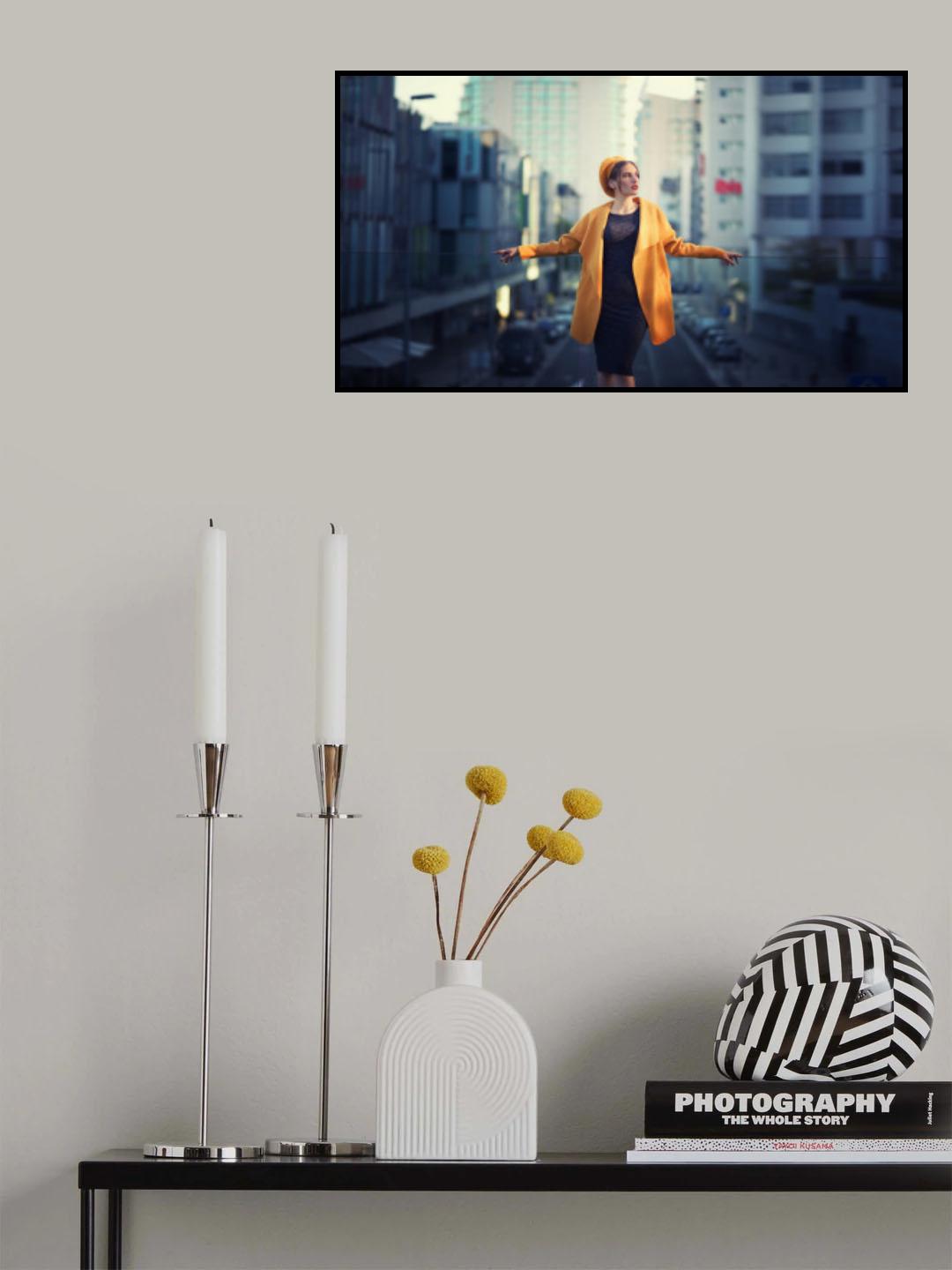 Street Fashion Mood Poster och Canvastavla