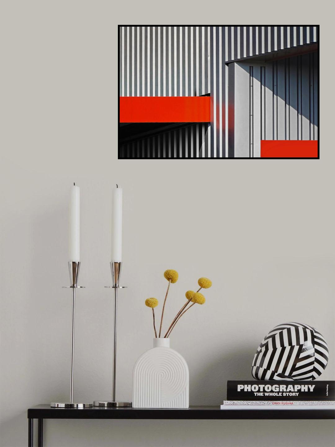 lines and shadows Poster och Canvastavla