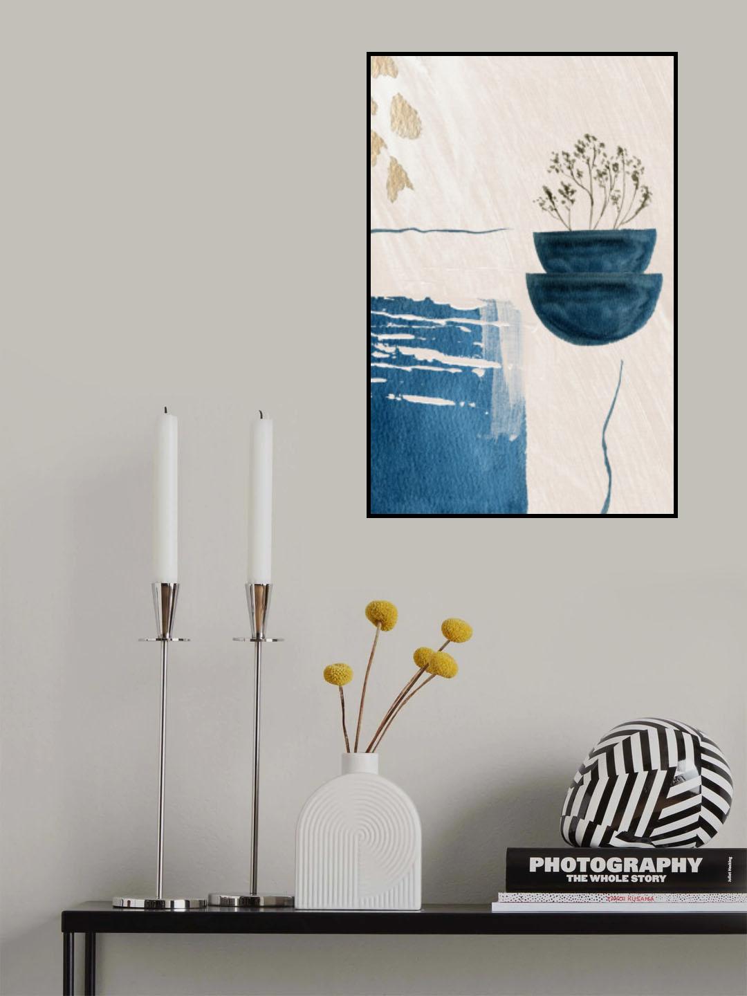 Calm Blues-1 Poster och Canvastavla