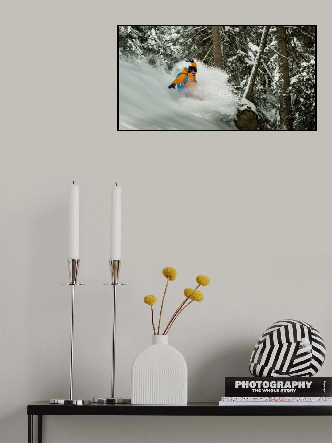 Stylish through the woods with Jurgen Poster och Canvastavla