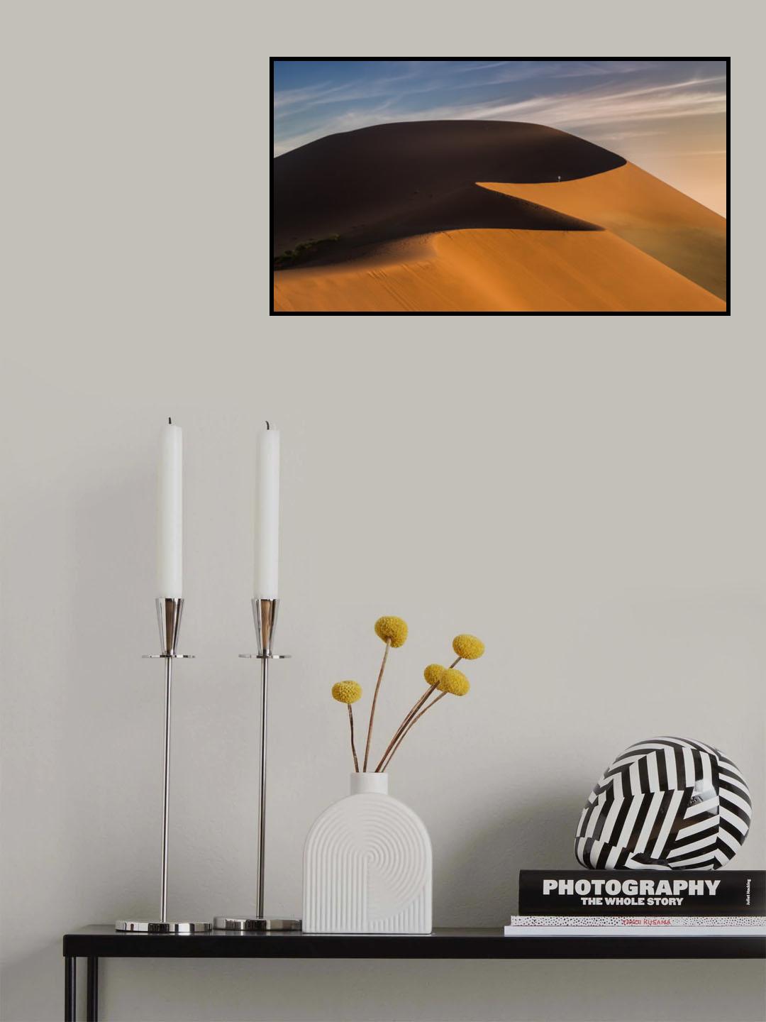 Climbing the Dune Poster och Canvastavla