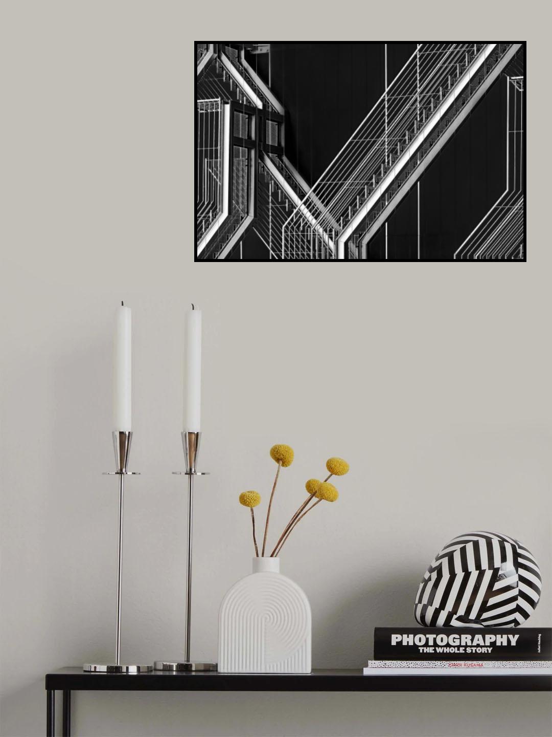 Moving Still Poster och Canvastavla