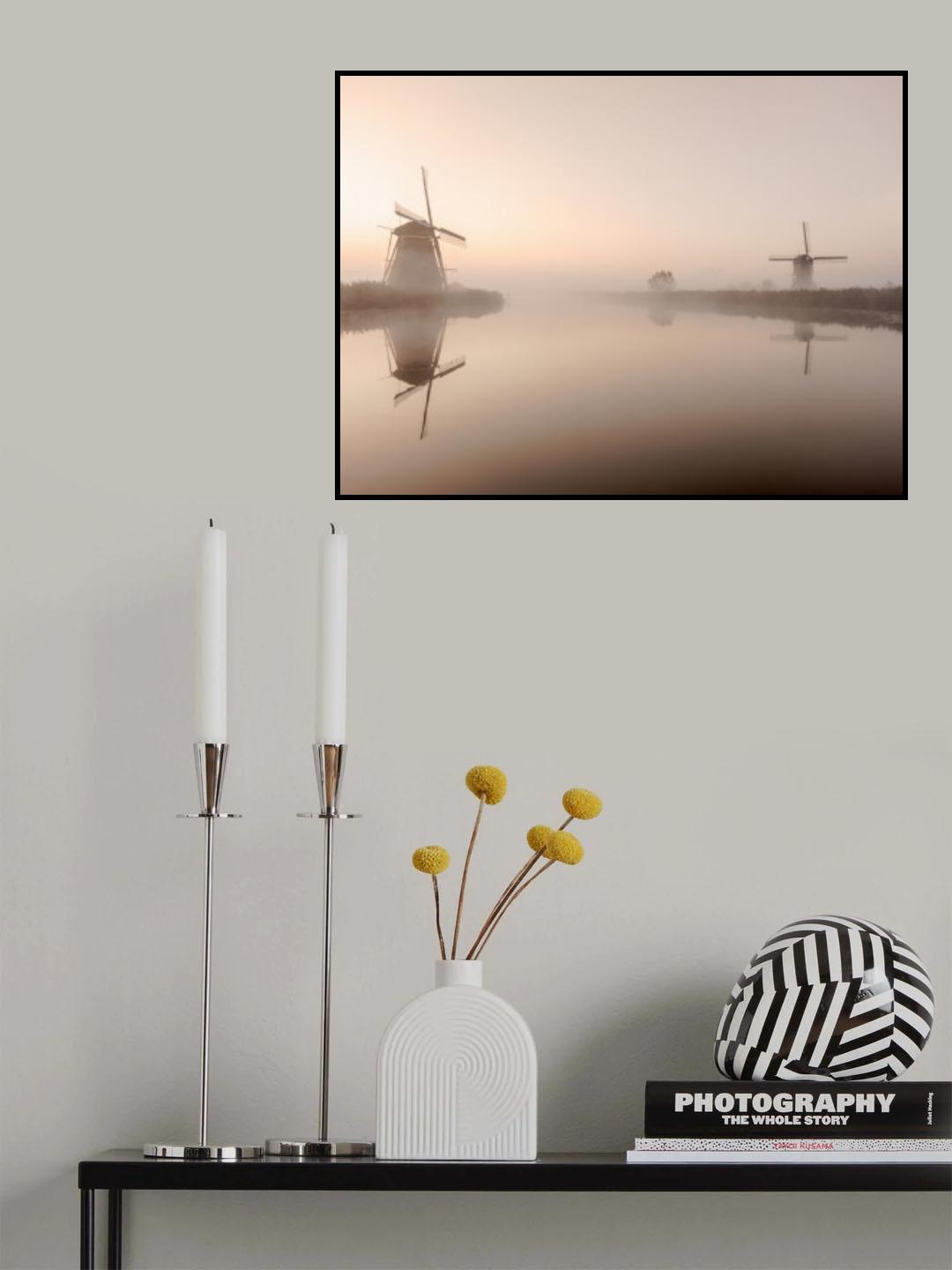 Kinderdijk Poster och Canvastavla