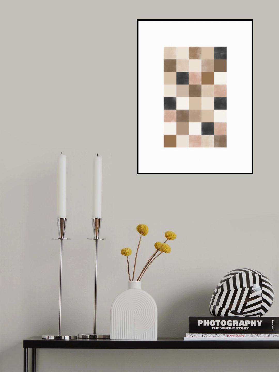 3x4 Aspectratioabstract78 Poster och Canvastavla