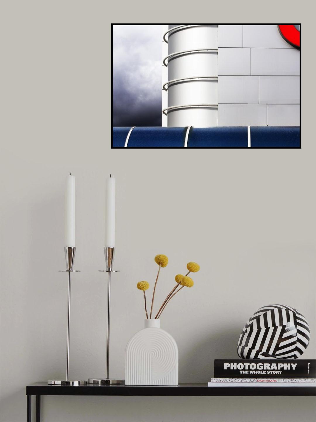 commercial architecture Poster och Canvastavla