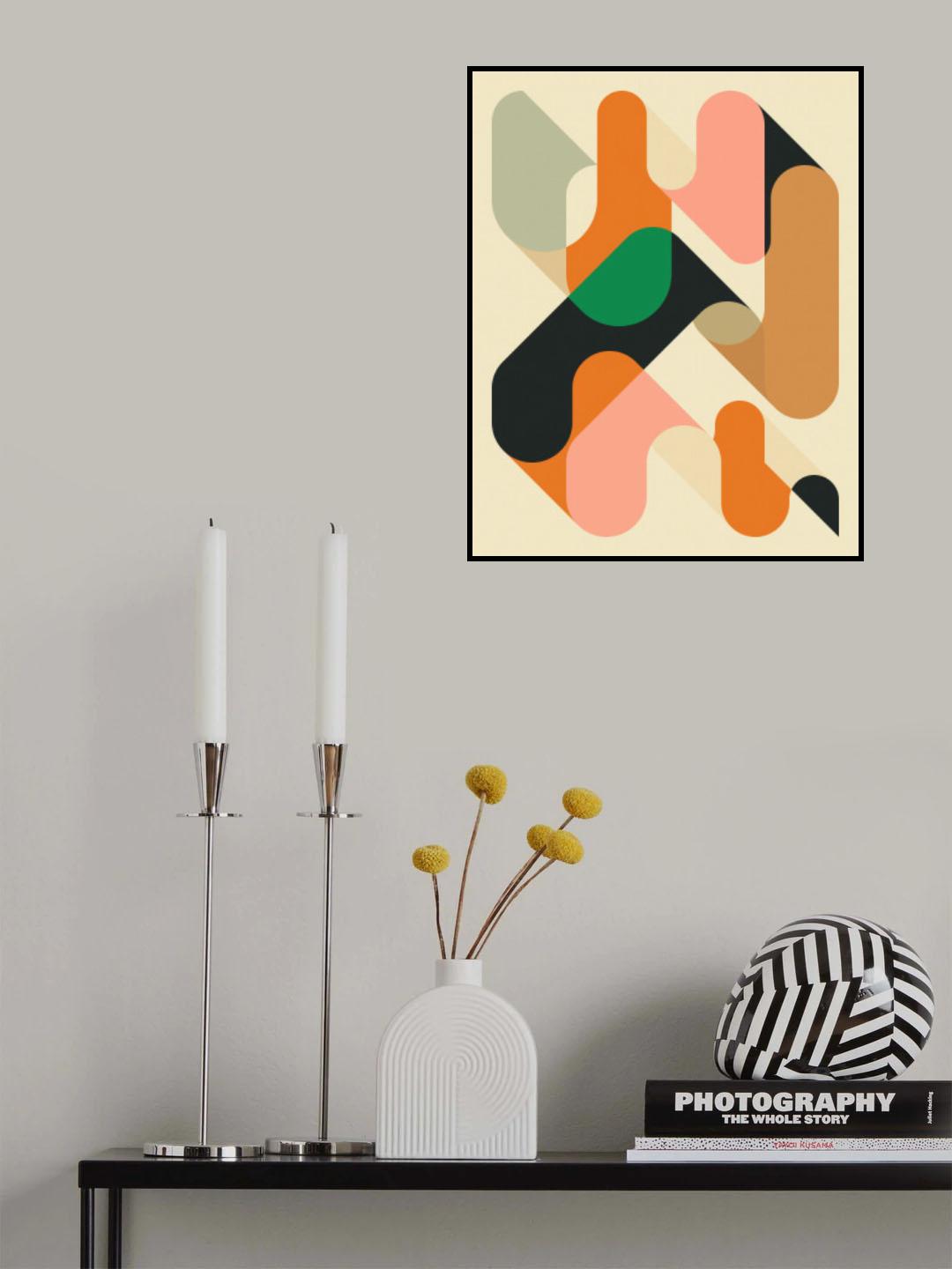 Geometrics 1 Poster och Canvastavla