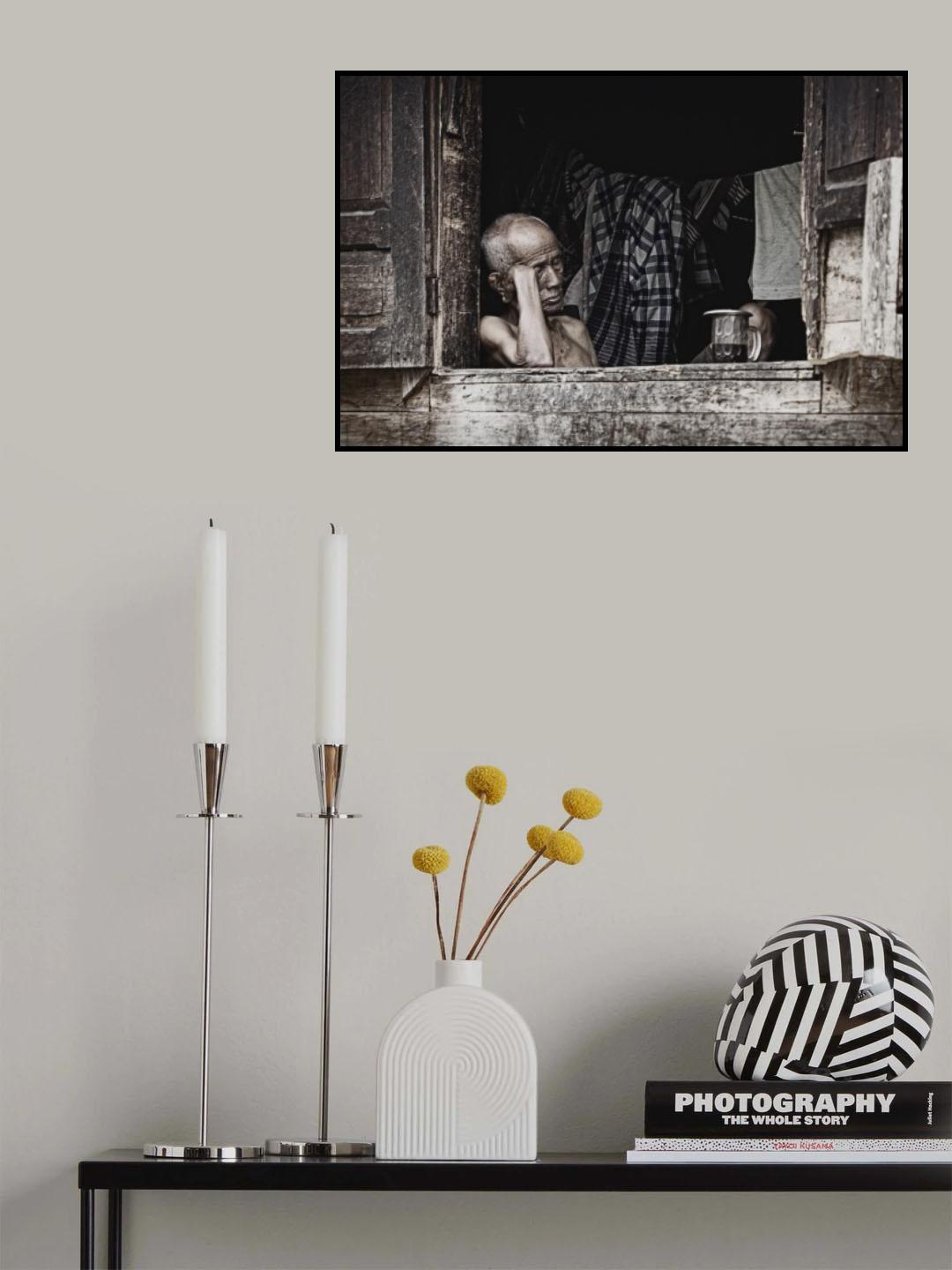 tired Poster och Canvastavla