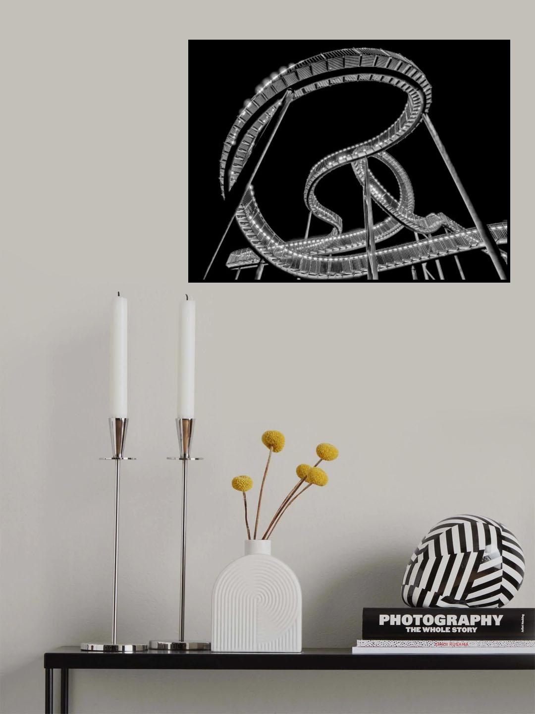 Lightsnake Poster och Canvastavla
