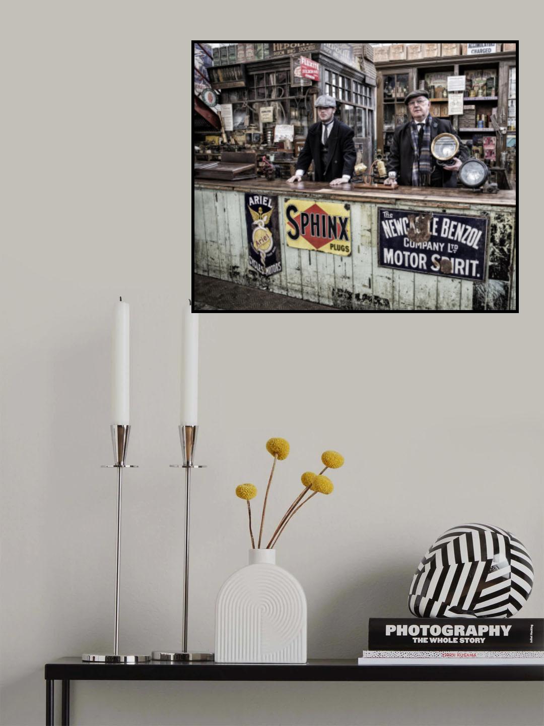 The Auto Shop Poster och Canvastavla